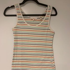 Levi’s Ladies Striped Rainbow Tank